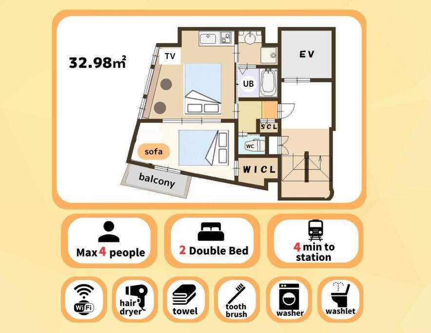 301,Open Sale,Residential Hotel Alex Osaka Zewnętrze zdjęcie